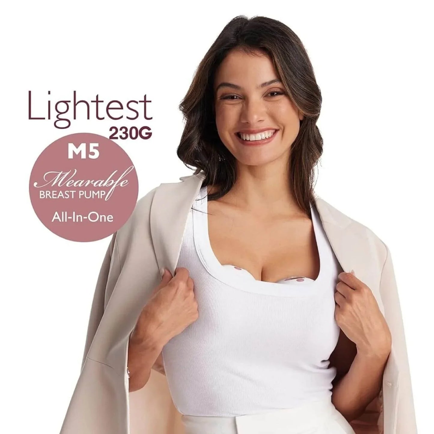 Momcozy M5 Double Wearable Electric Breast Pump