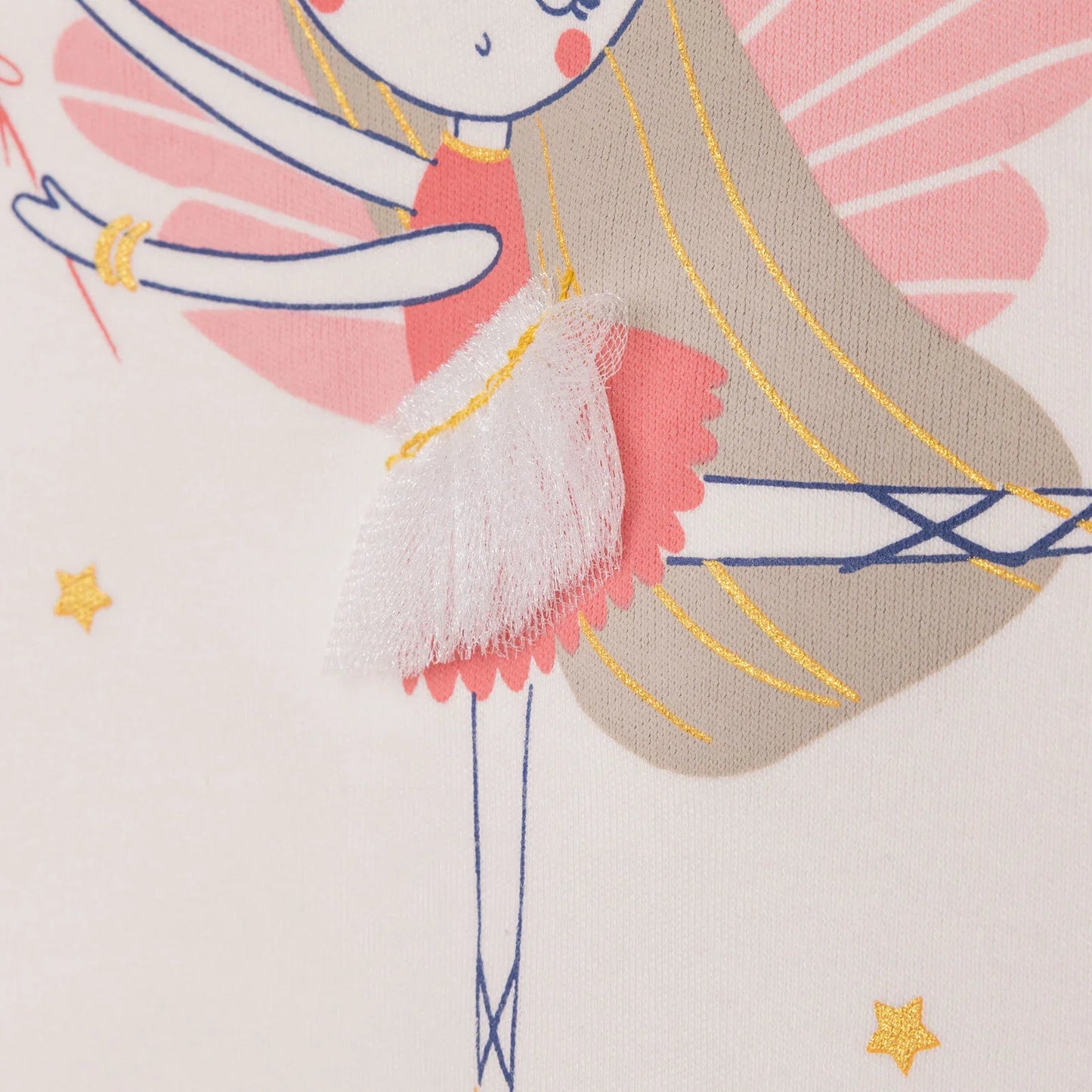 HelloBaby  Baby Girl  Long Sleeve Pyjamas Set - Ecru