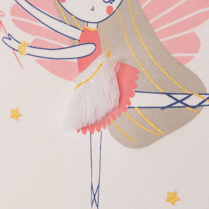 HelloBaby  Baby Girl  Long Sleeve Pyjamas Set - Ecru