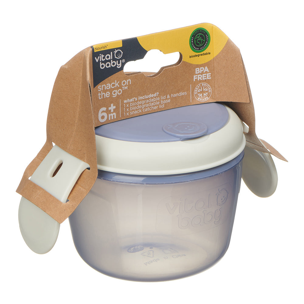 Vital Baby Children's Snack on The Go Pot - Natural Grape