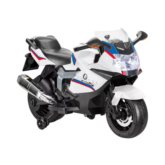 Xootz BMW 12.8V Electric Motorbike Ride On with Lithium Battery - White