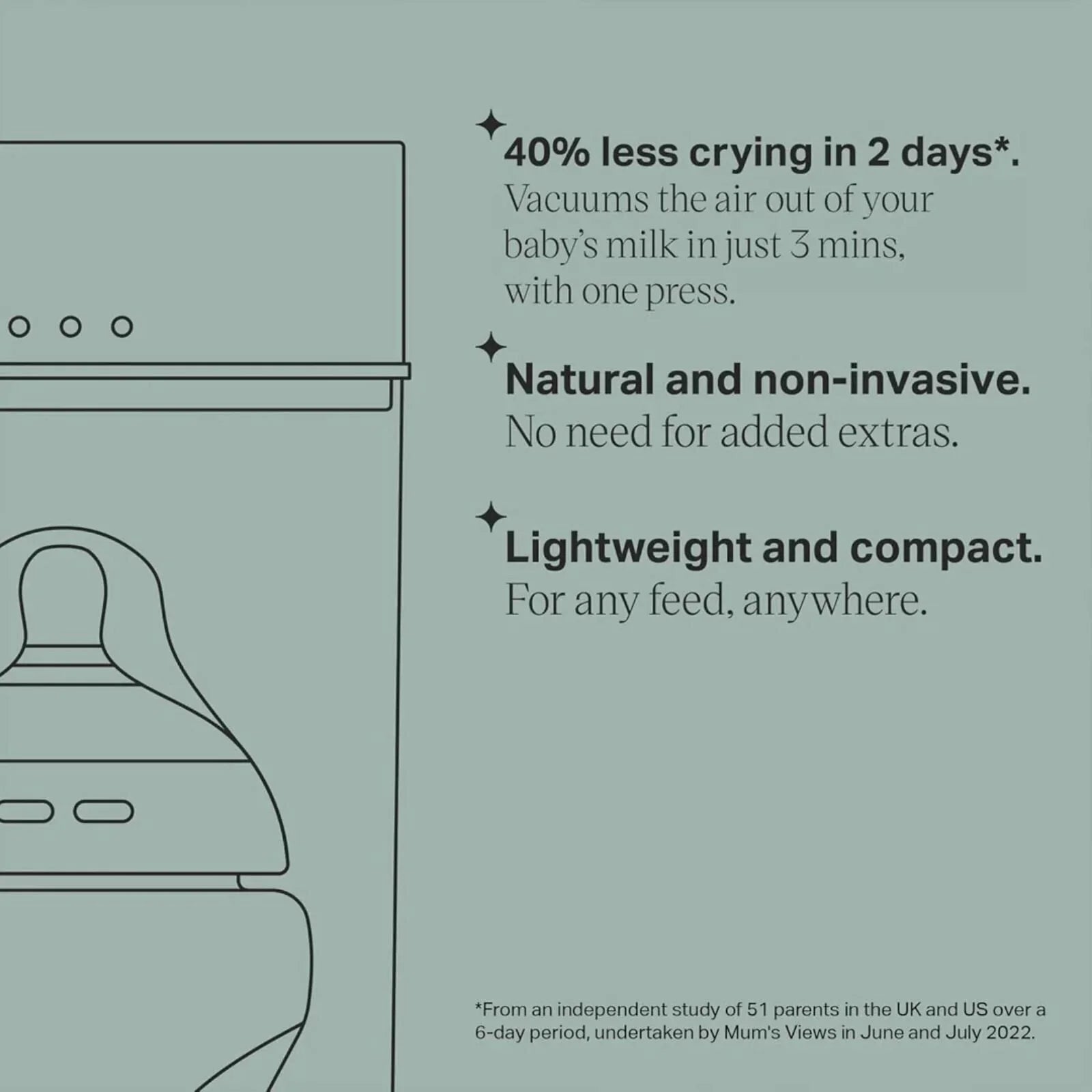 Tommee Tippee Colic Soothe Milk Air Remover