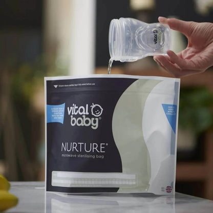 Vital Baby Nurture Microwave Sterilising Bags 5 pcs