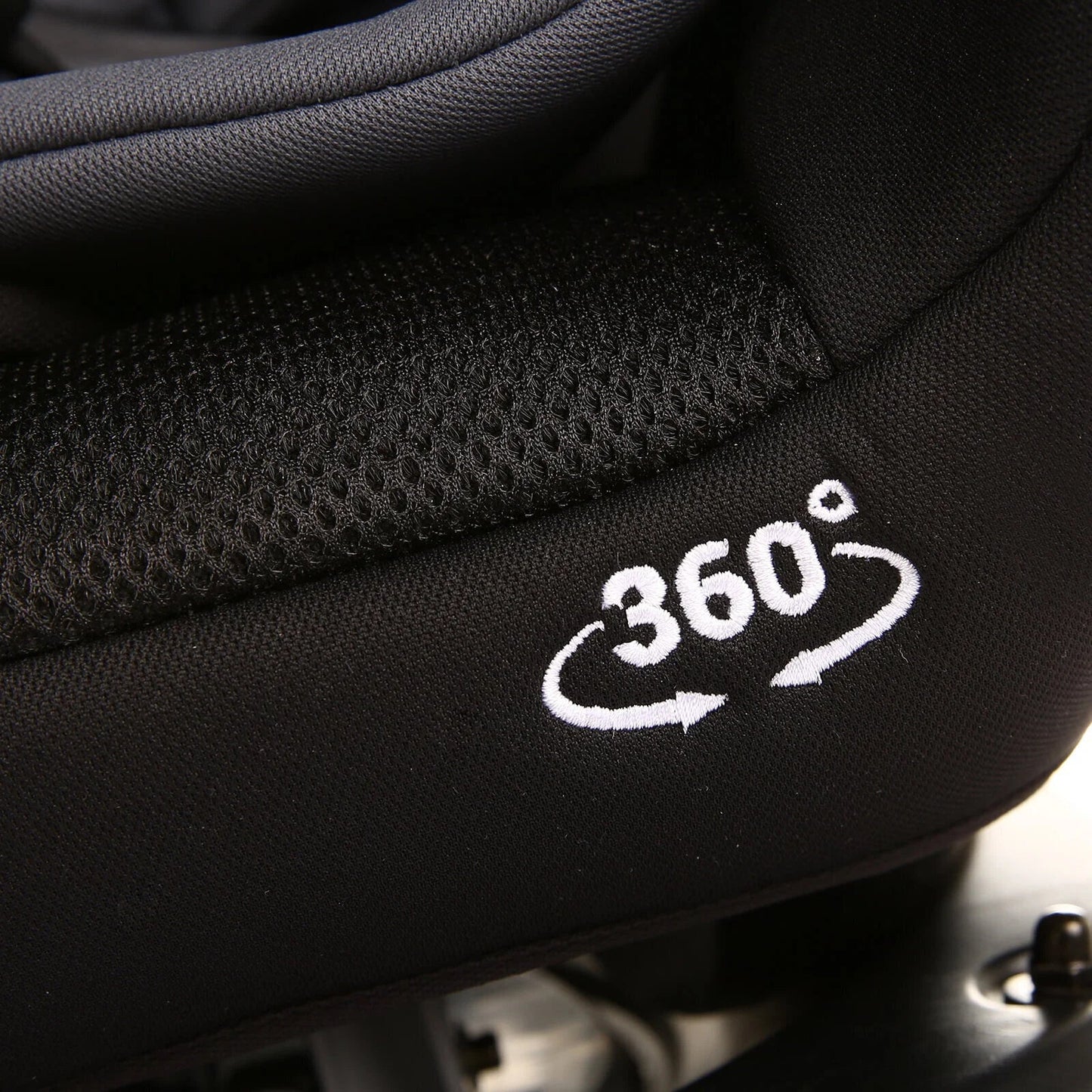 baby plus Orbitfix Group 0+/1/2/3 (Birt to 12 Years) Car Seat - Black Grey