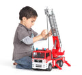 Bruder MAN Fire Engine Toy Truck with Water Pump, Lights and Sound Module, Scale 1:16