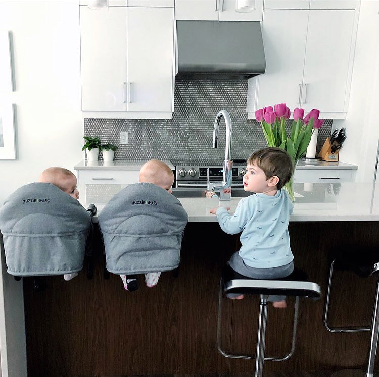 Guzzie & Guss Salt & Pepper Perch Hanging Highchair