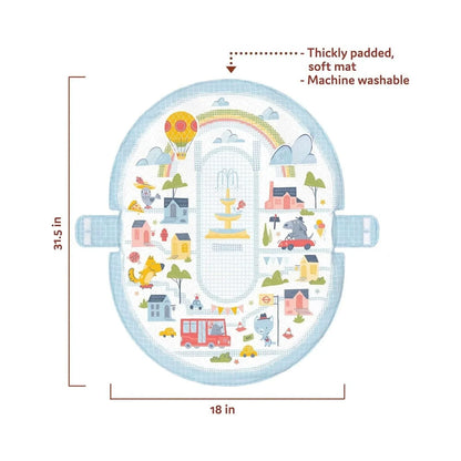 Yookidoo Urban Gymotion Lay to Sit-Up Playmat