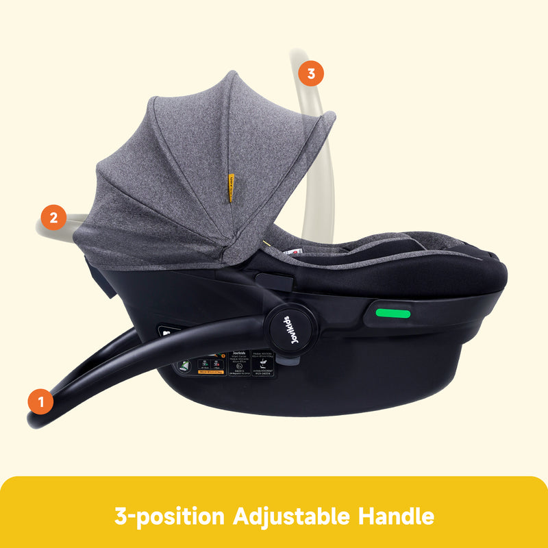 Jovikids Aria i-Size Infant Car Seat - Black