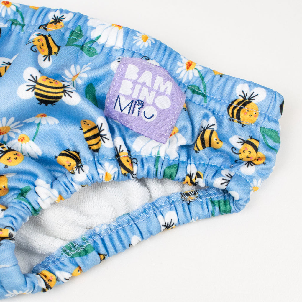 Reusable Swim Nappy in Busy Bees