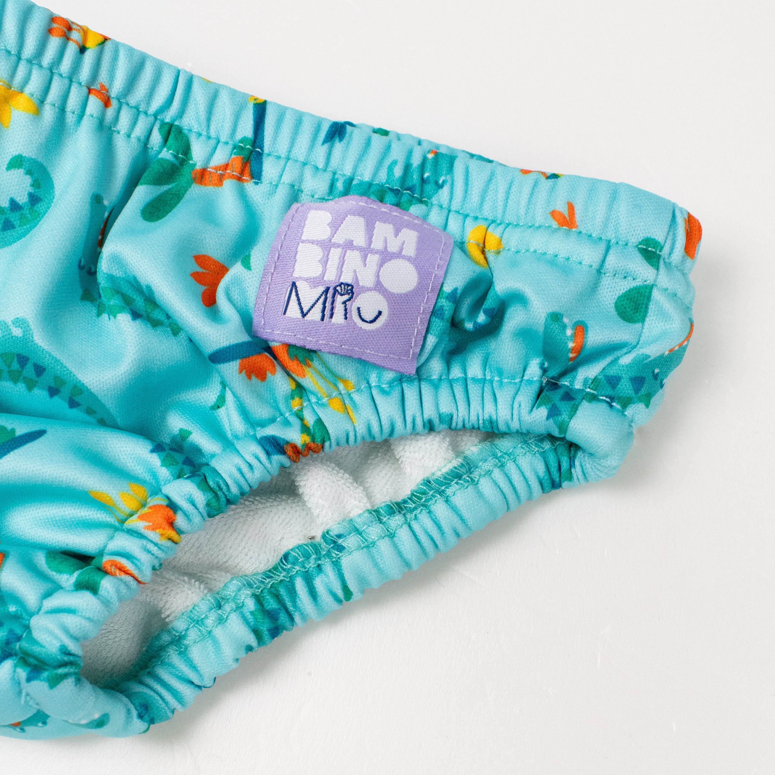 Reusable Swim Nappy in Crafty Croc