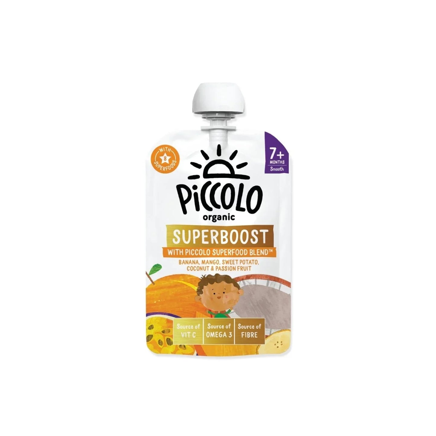Piccolo Organic Tropical Superboost 100g