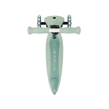 Globber Go Up Active Lights Eco Scooter - Pistachio