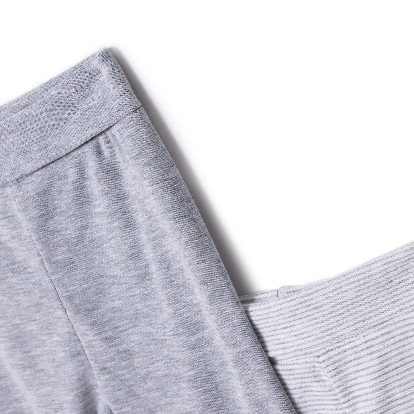 HelloBaby Unisex 2 Piece Footed Bottom - Snow Melange