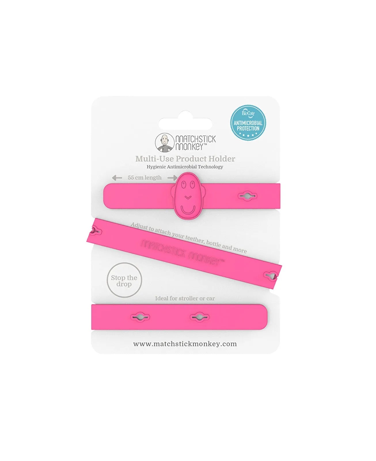 Matchstick Monkey Multi Use Product Holder - Pink
