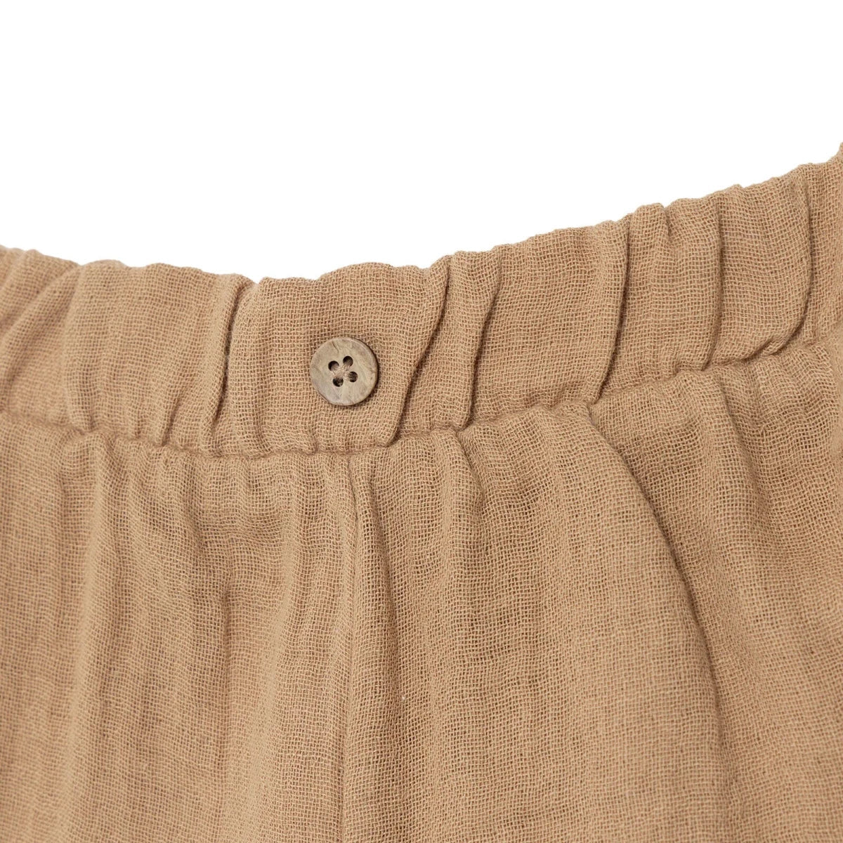 HelloBaby Boys Muslin Shorts - Brown