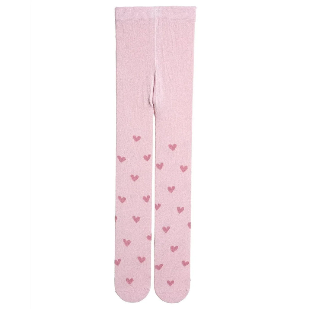 HelloBaby Heart Print Baby Tights (6-12 Months to 4-5 Years)