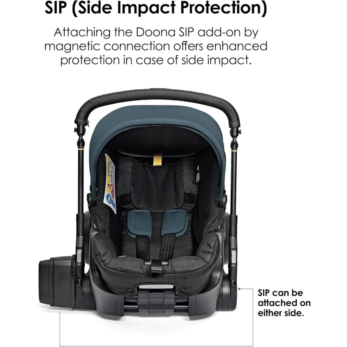 Doona X Infant Car Seat & Stroller - Ocean Blue