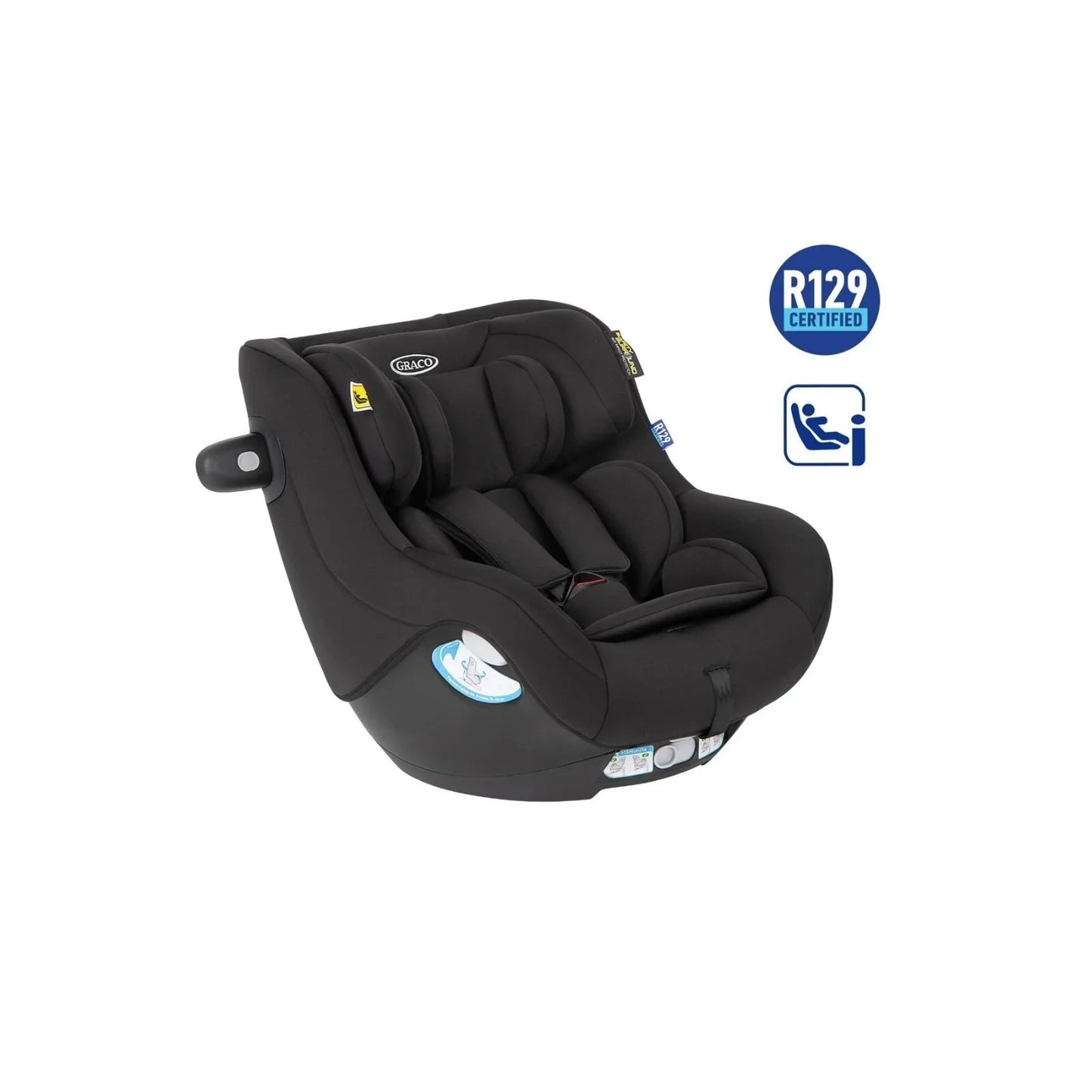 Graco SnugGo i-Size R129 Convertible Car Seat - Midnight