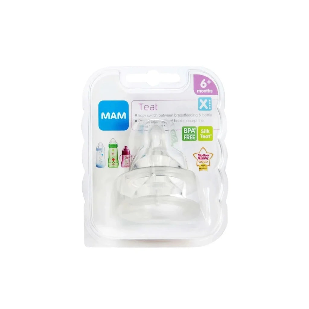 MAM SkinSoft Silicone Teat Newborn Pack of 2
