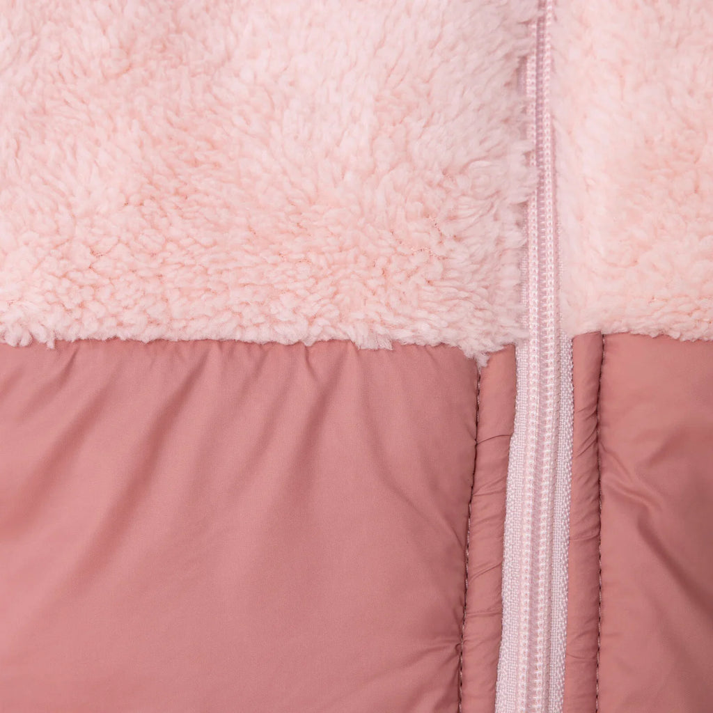 Midimod Newborn Welsoft Footed Jumpsuit - Pink