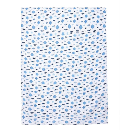 Mollia Muslin Blanket Unisex - Blue