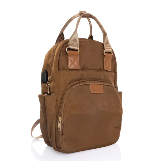 Baby Mom Backpack Girls - Brown