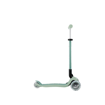 Globber Go Up Active Lights Eco Scooter - Pistachio