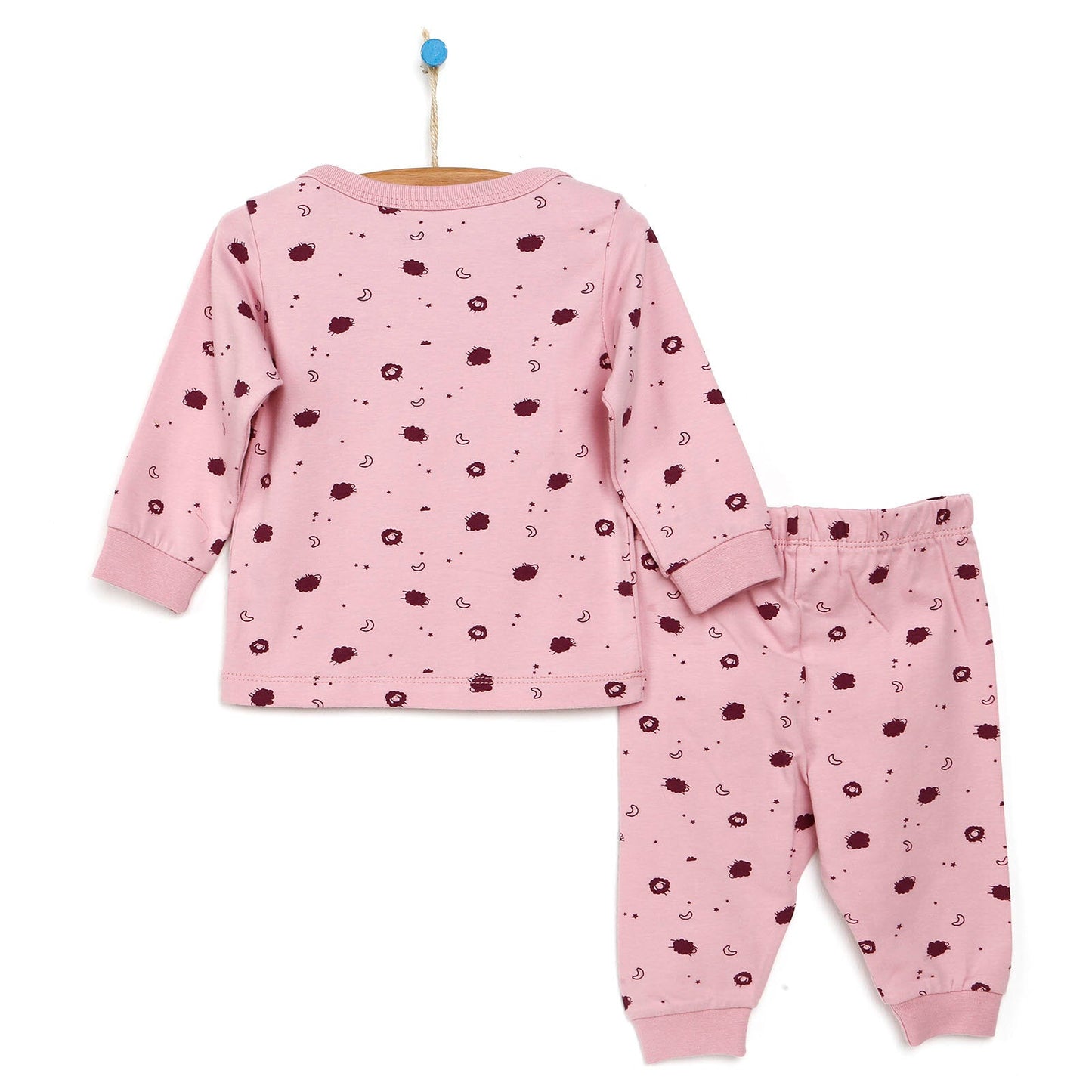 HelloBaby Basic Collared Neck Pyjamas Set