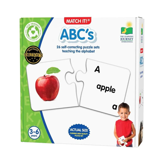 Match it! ABC Puzzle Cards