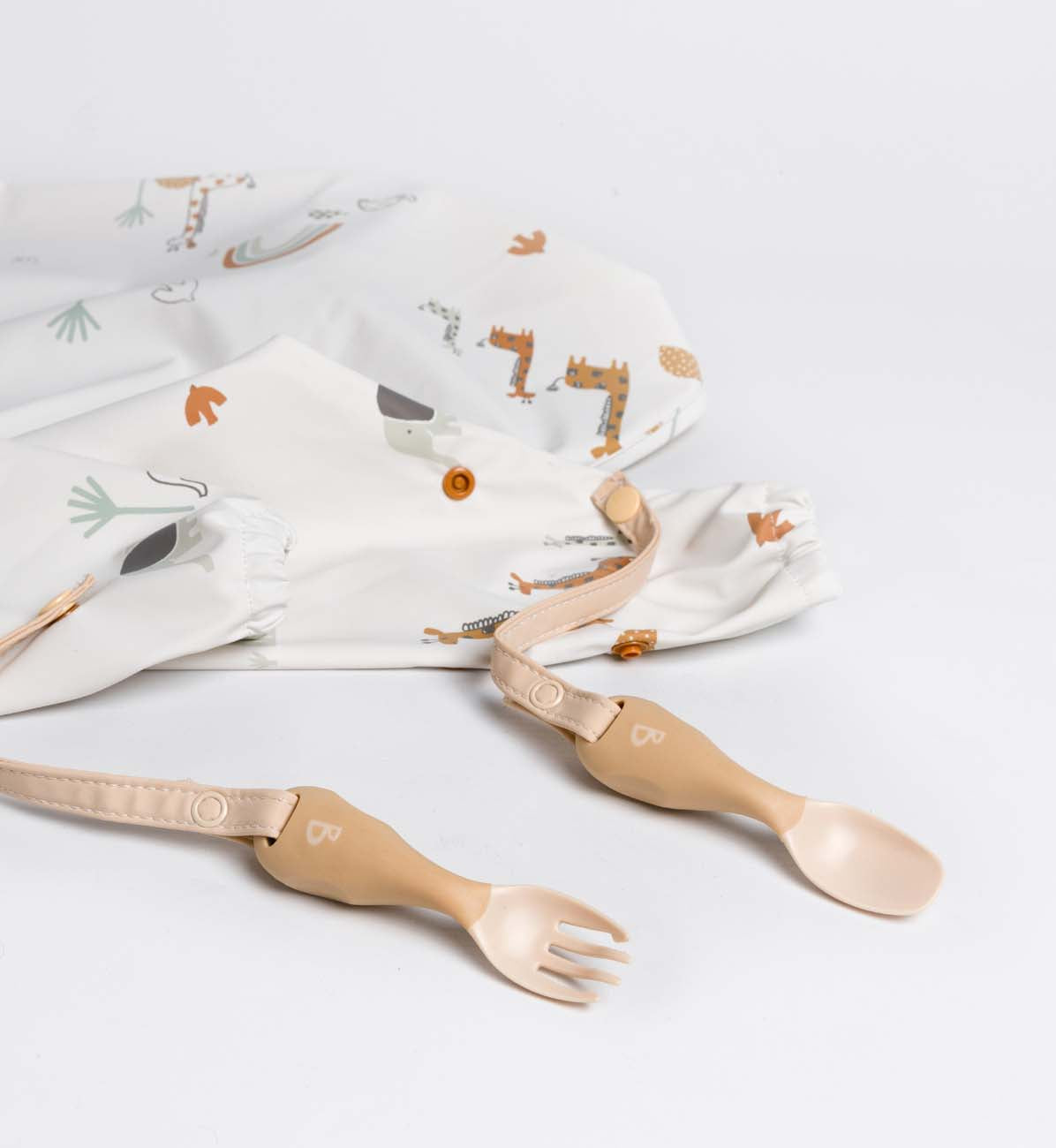 Bibado Handi Cutlery (Pack of Fork & Spoon) - Available in Blush/Dawn