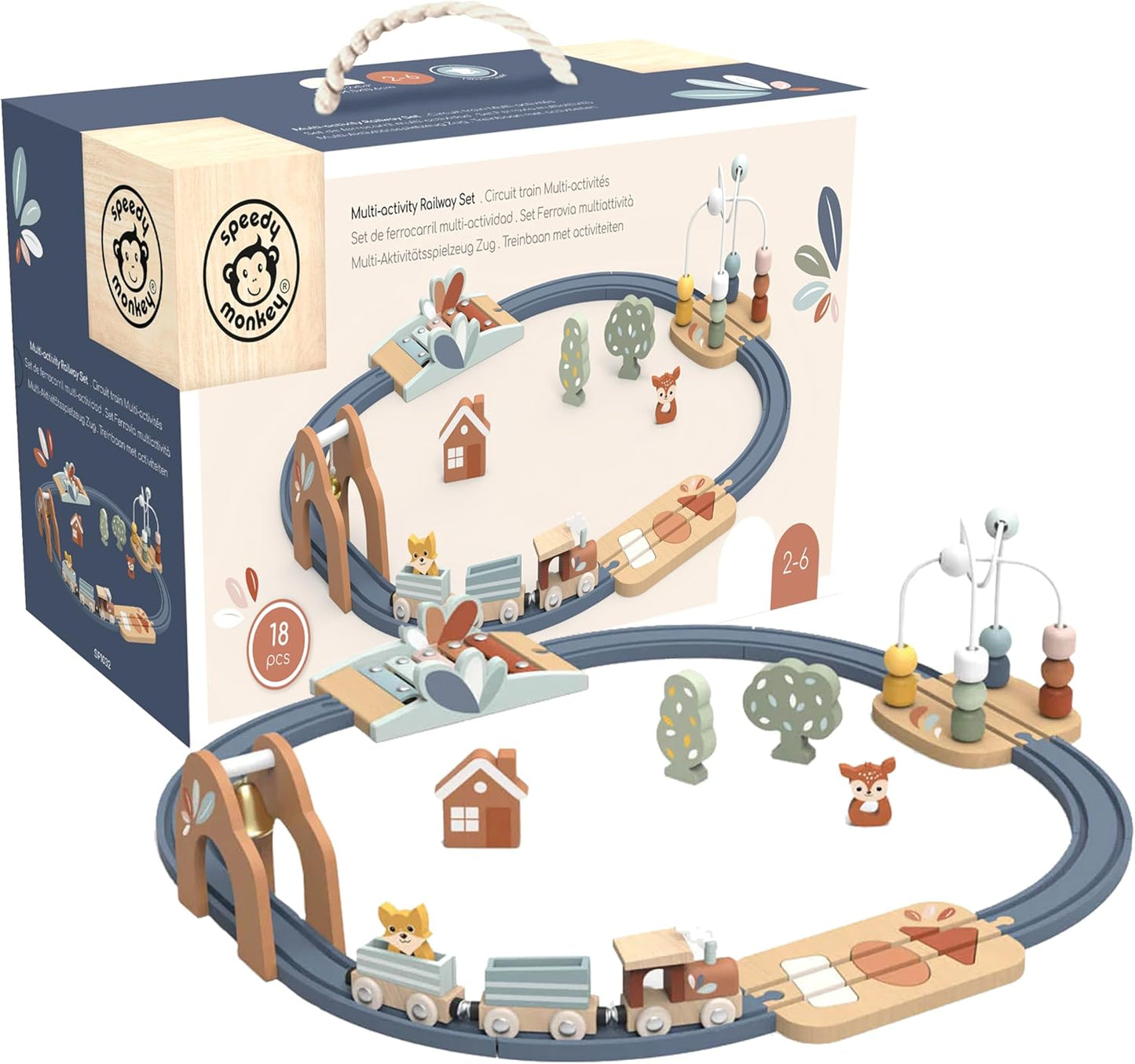 Speedy Monkey Train circuit track