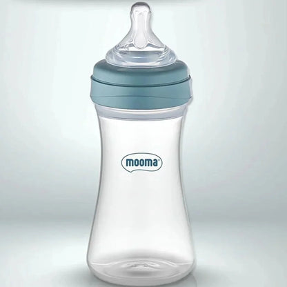 Mooma Kindy Bottle Fast Flow 18+ months 250ml - Ball Blue