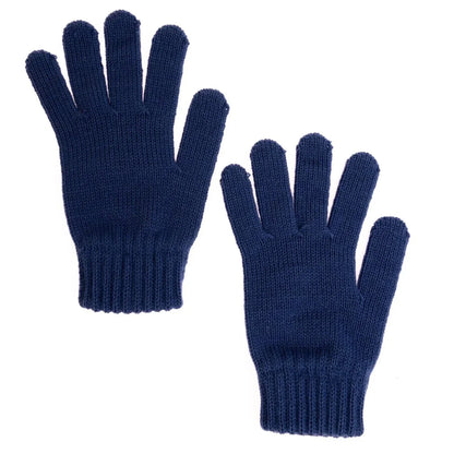 HelloBaby Boy Mitten - Navy Blue