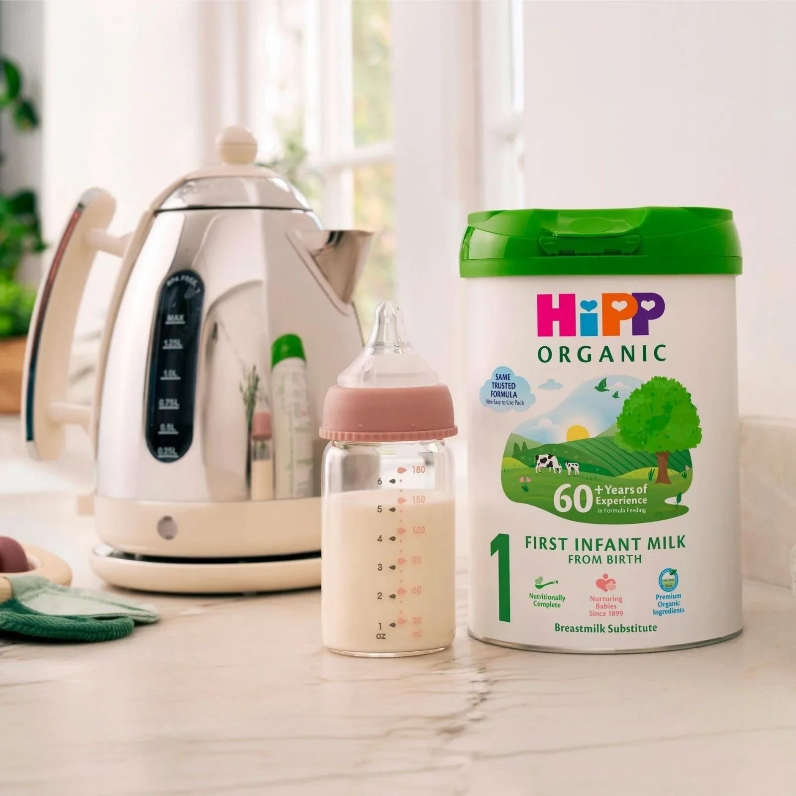 HiPP Organic 1 First Infant Baby Milk Powder Formula from Birth 800g