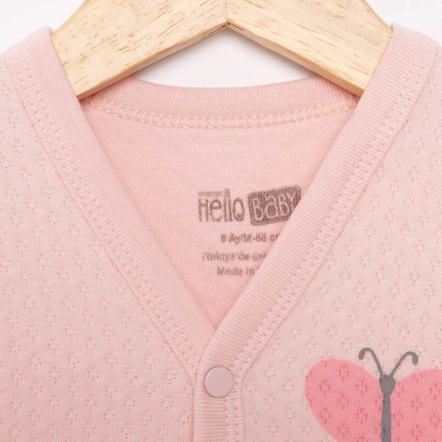 HelloBaby Unisex Classic Vest - Light Pink