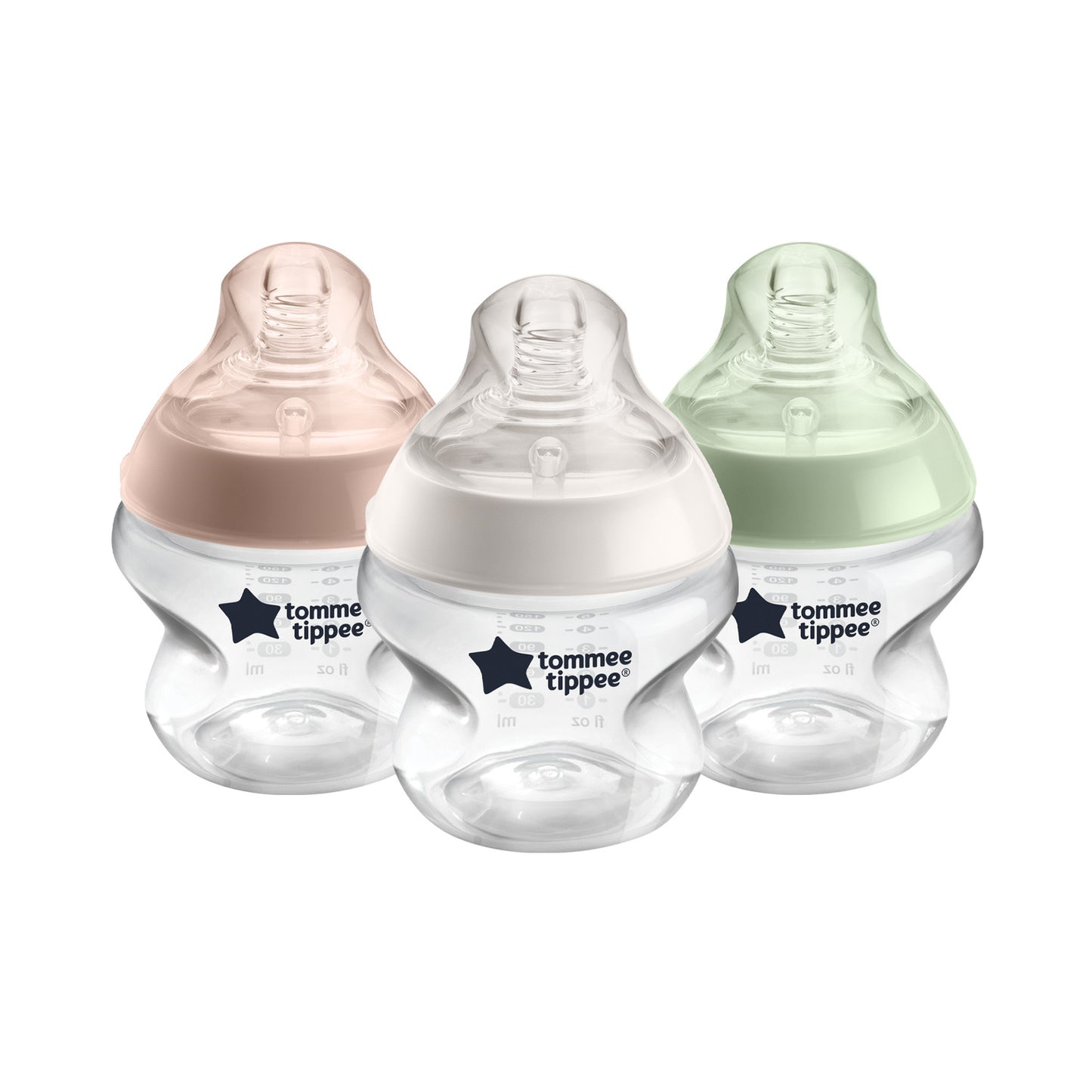 Tommee Tippee Closer To Nature Bottles - 150mls (Pack of 3)