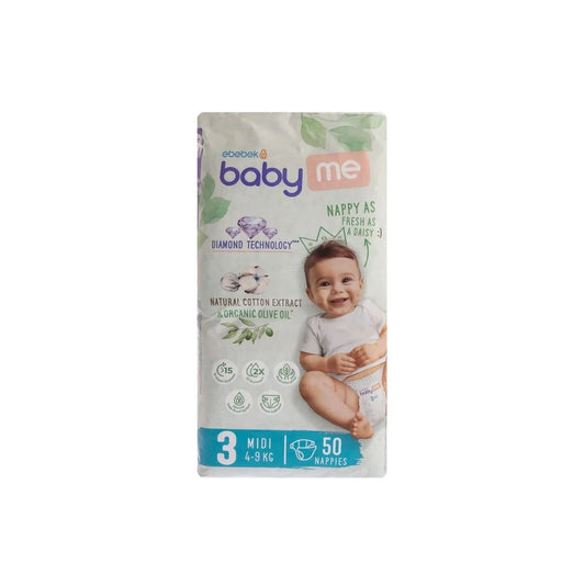 baby me Midi Size 3 - 50 nappies