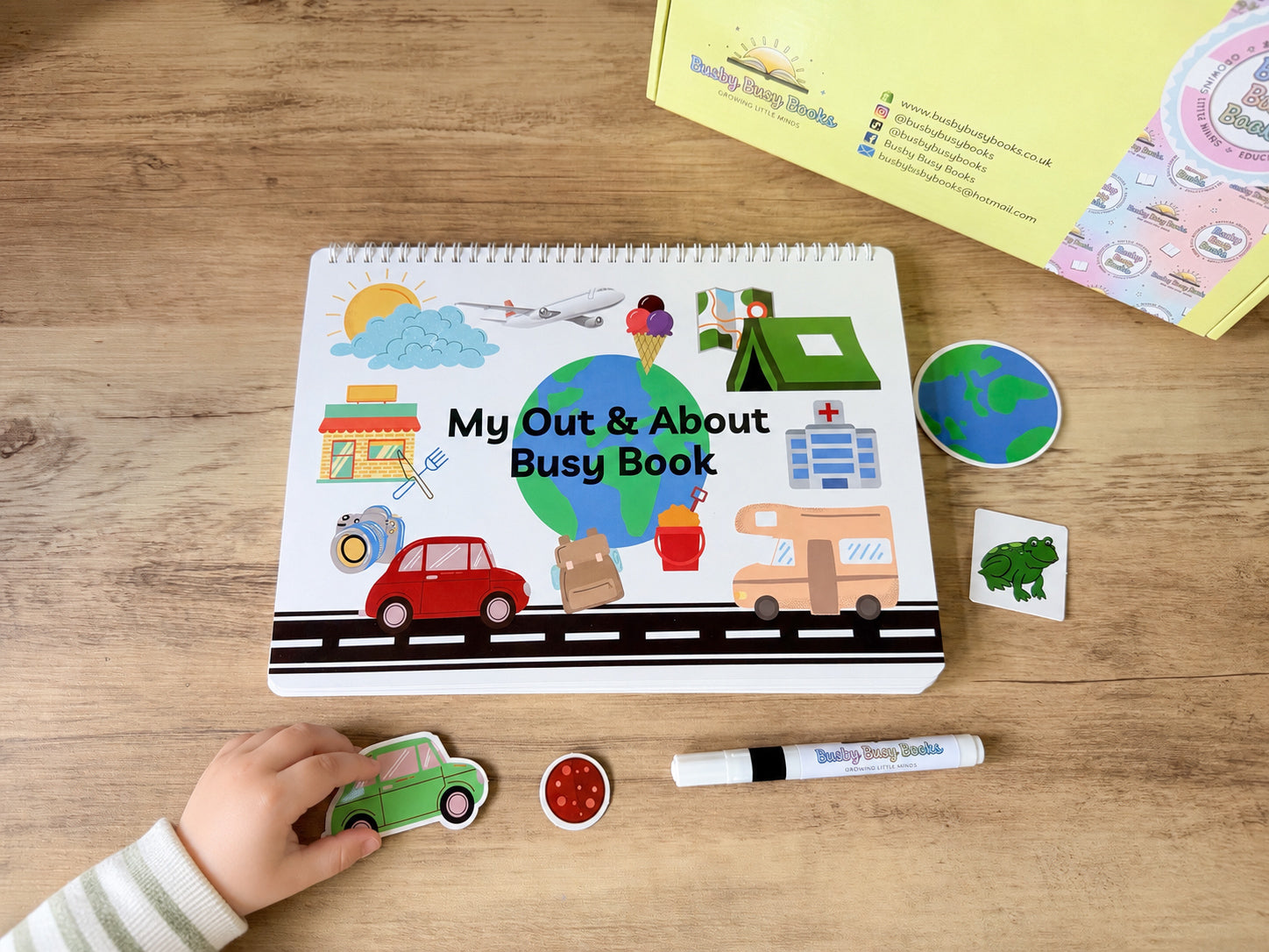 Out & About Busy Book (Age 1-8 years)