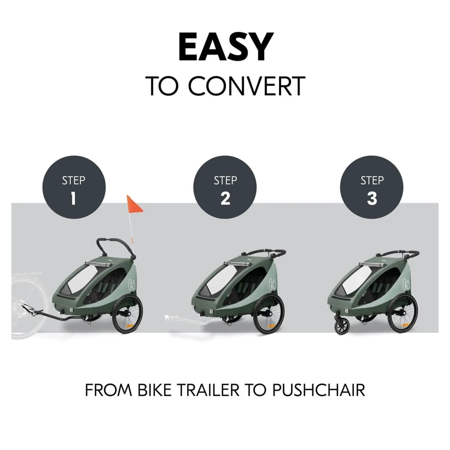 Hauck Dryk Duo Plus - Dark Green