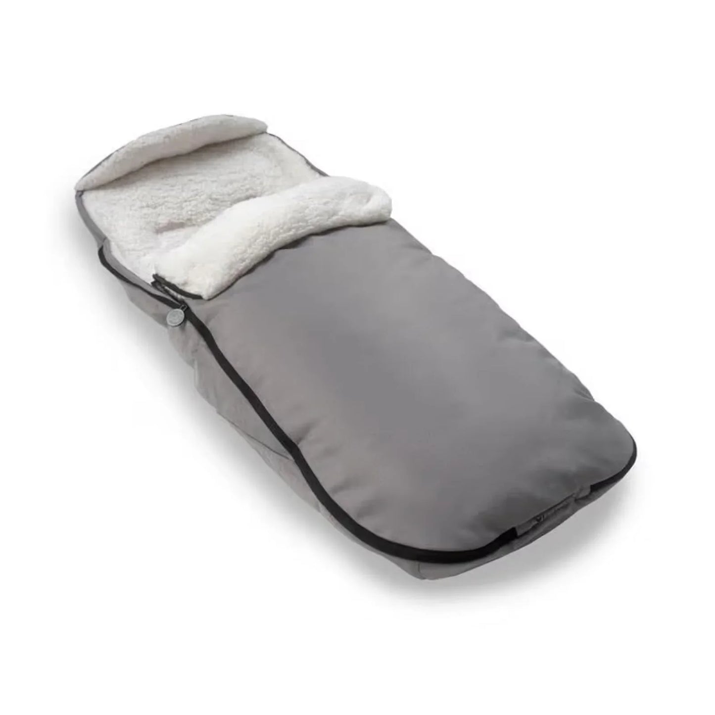 Leclerc Baby Influencer Air Footmuff Teddy - Violet Grey