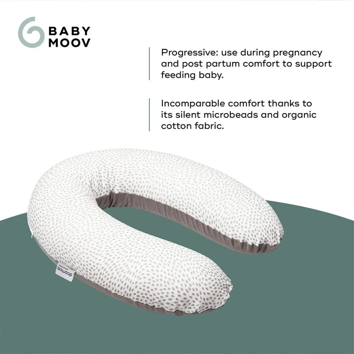 Doomoo Nursing Pillow Buddy - Risotto Taupe – Little Lug
