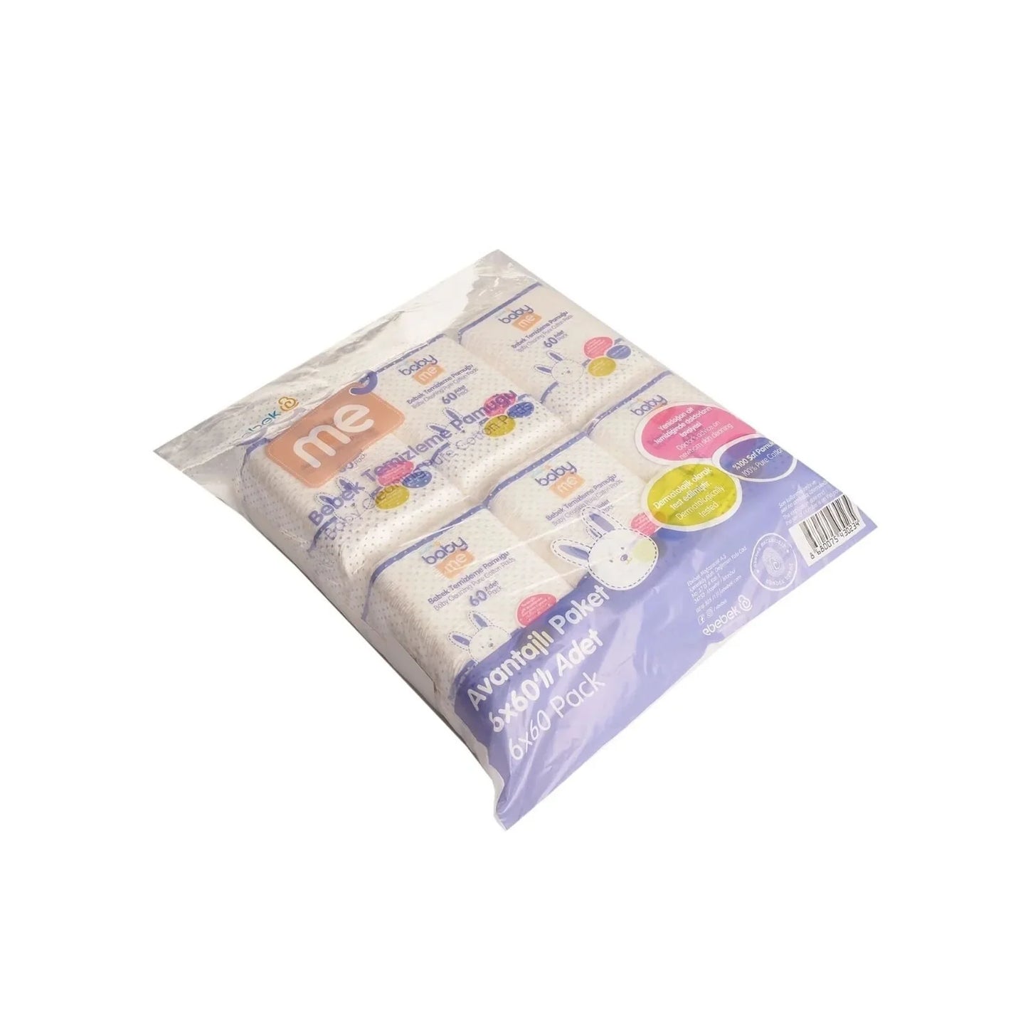 ebebek baby me Cotton Pads 6x60 pcs