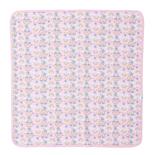 Little Dreams Muslin Blanket - Pink