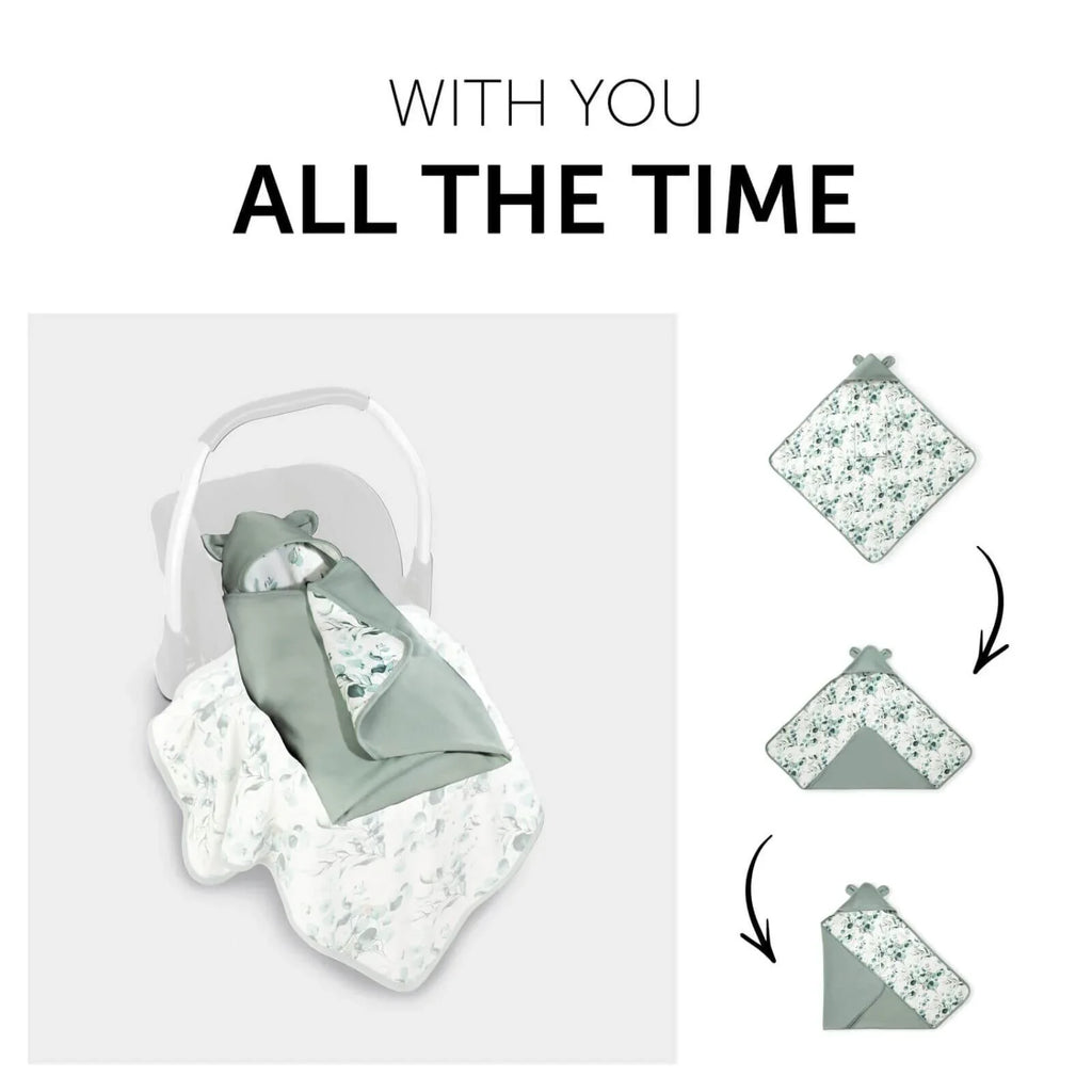 Hauck Snuggle N Dream Blanket - Leaves Mint