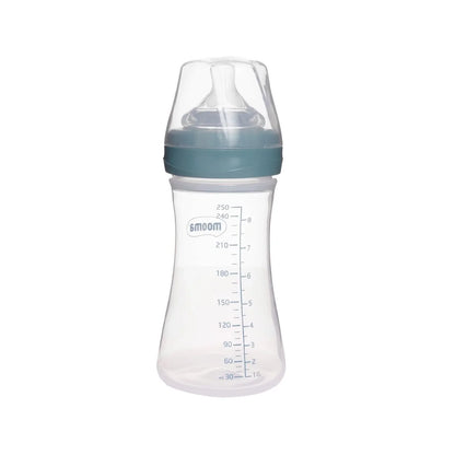 Mooma Kindy Bottle Medium Flow 6-18 months 250ml - Ball Blue