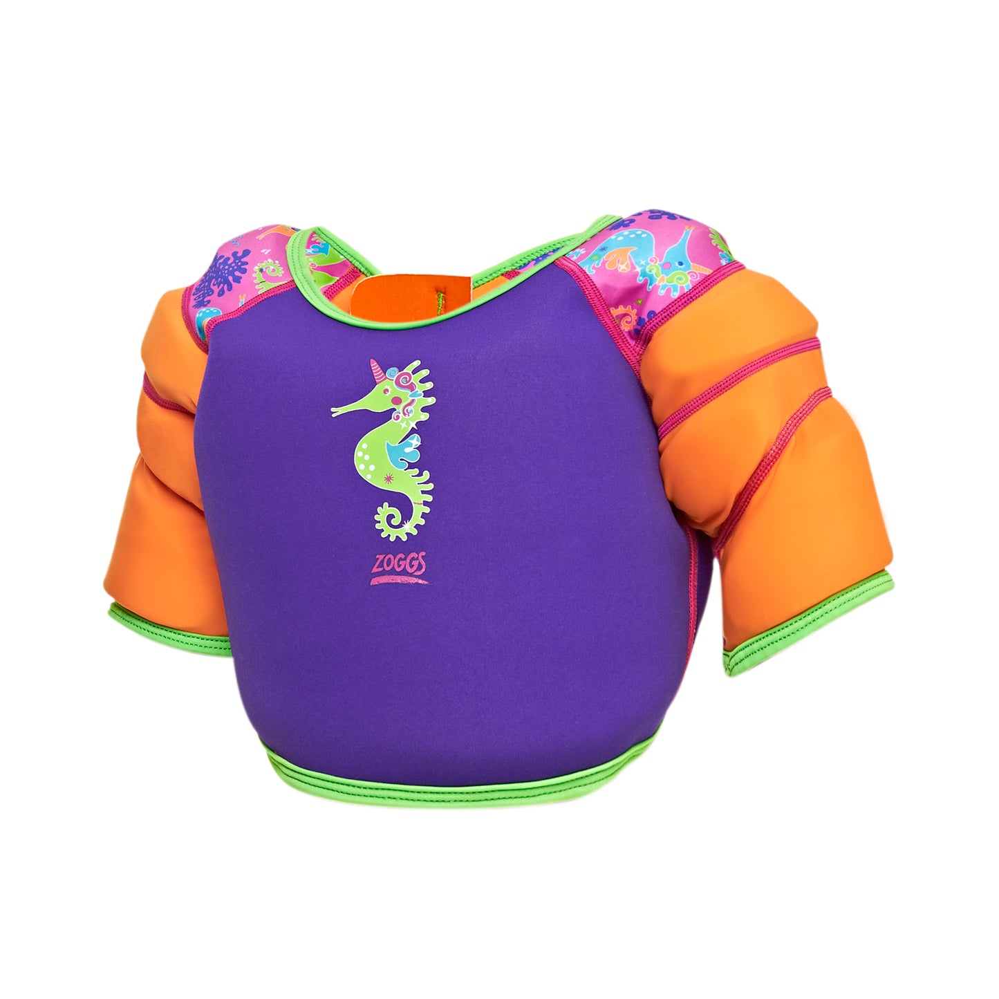 Zoggs Water Wings Swim Vest - Sea Unicorn * Purple (1 - 2 Years)