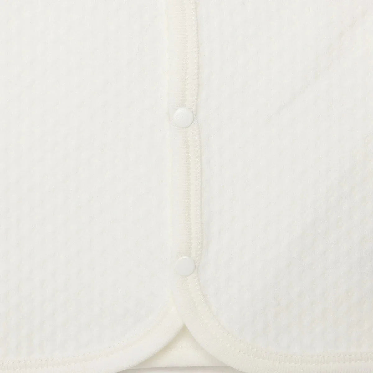 HelloBaby Girl Quilted Vest - Ecru