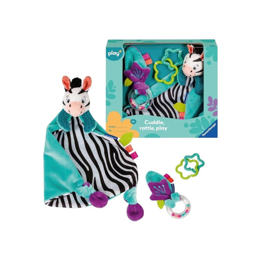 Play+ My First Snuggle Friend - Zebra