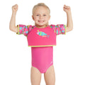 Zoggs Water Wings Swim Vest - Sea Queen * Pink (1 - 2 Years)