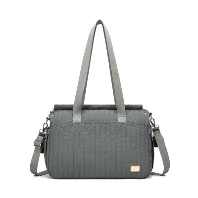 Miss Lulu Diaper Bag (Grey)